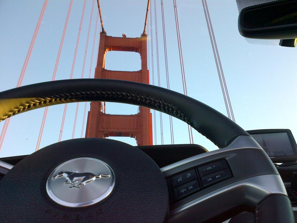 Sur le Golden Gate Bridge